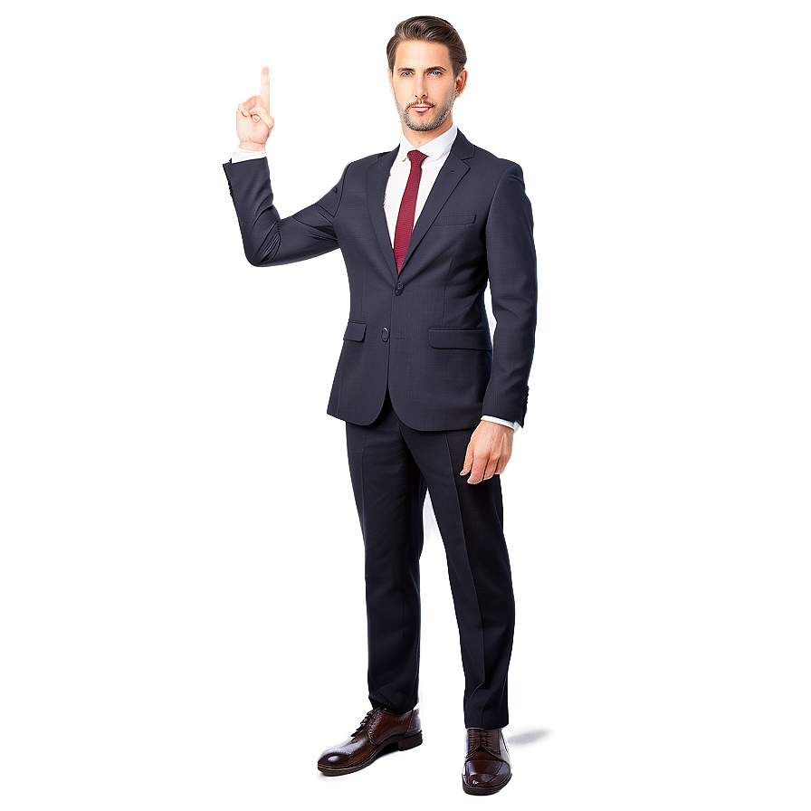 Man Suit Pose Png Wpb PNG
