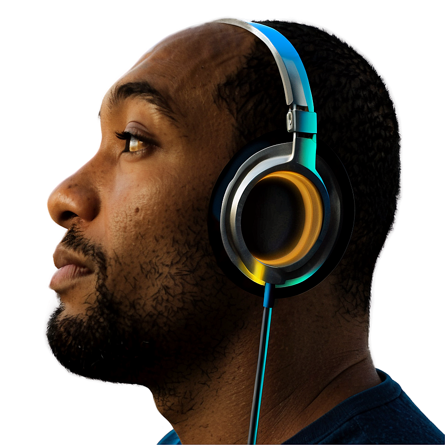 Man With Headphones Png 87 PNG