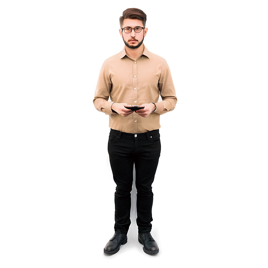 Man With Magnifying Glass Png Hxy15 PNG