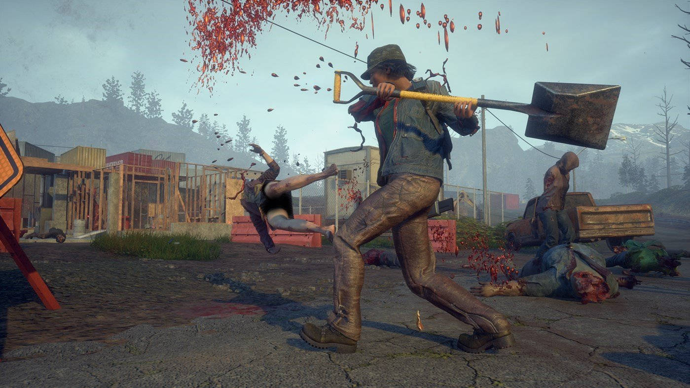 Man With Shovel State Of Decay 2 Wallpaper