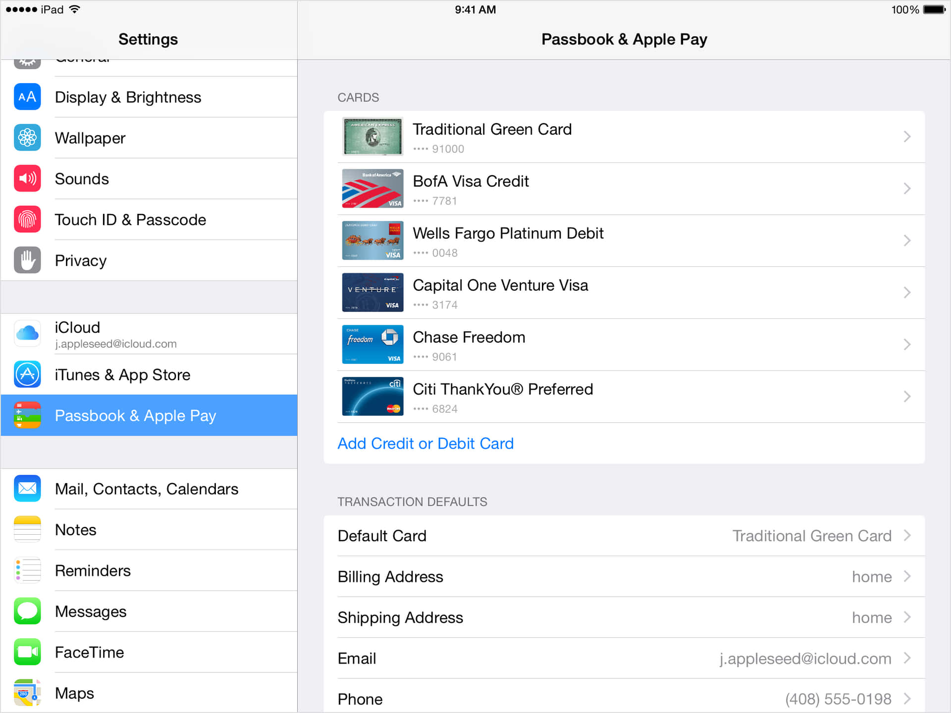 Verwaltungder Batterienutzung Apple Pay Wallpaper
