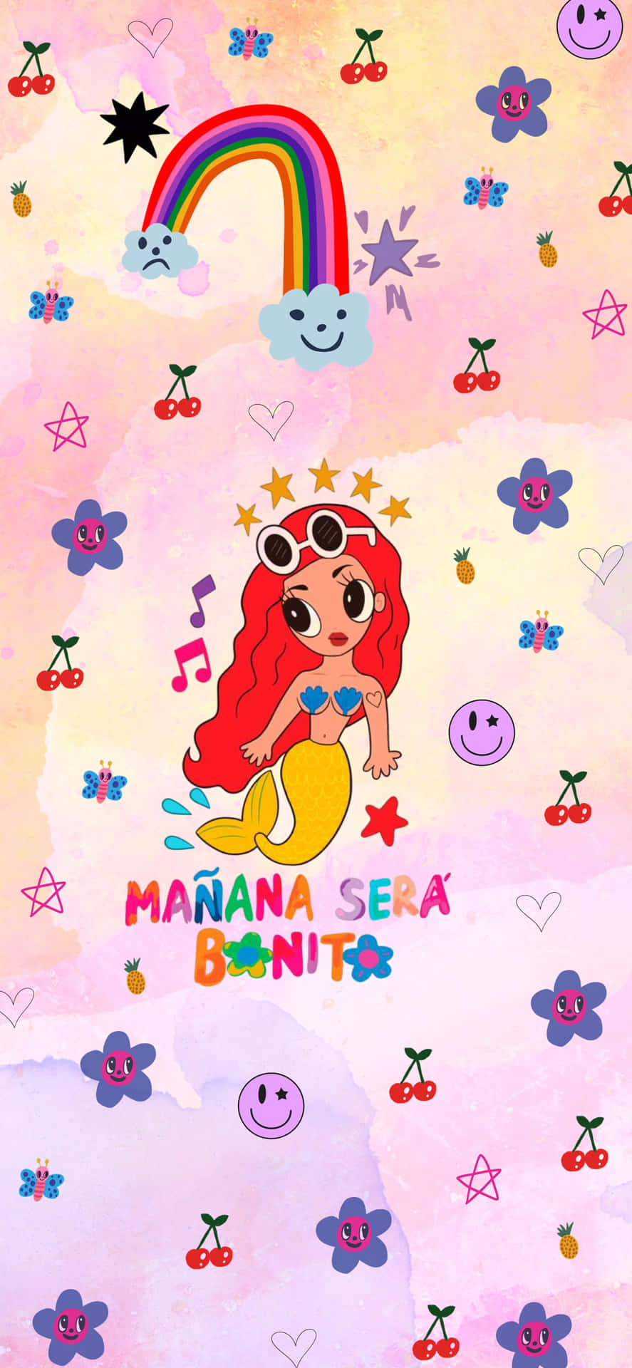 Manana Sera Bonito Cartoon Poster Wallpaper