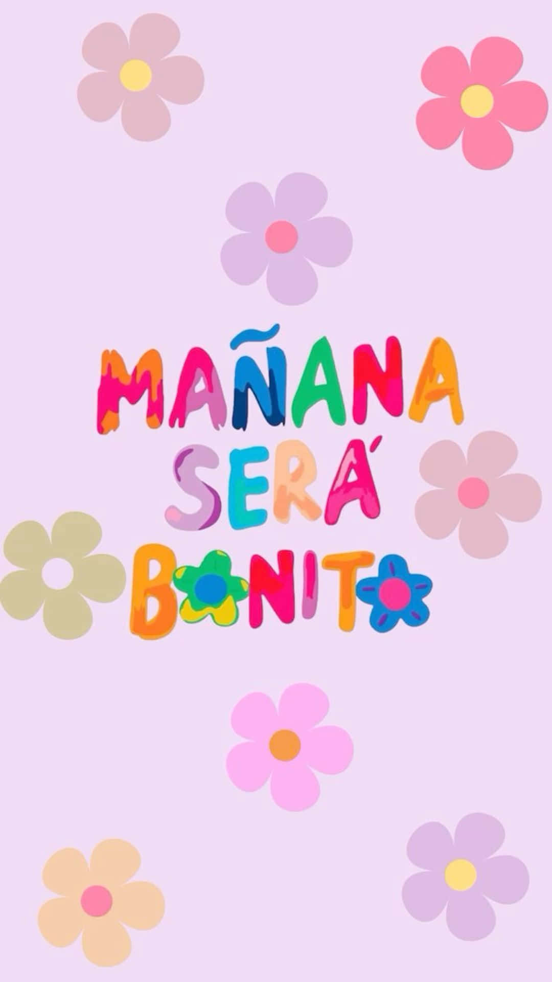 Manana Sera Bonito Floral Graphic Wallpaper