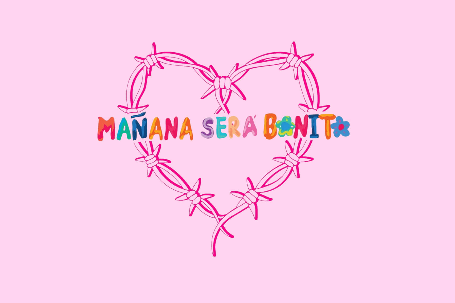 Manana Sera Bonito Heart Illustration Wallpaper