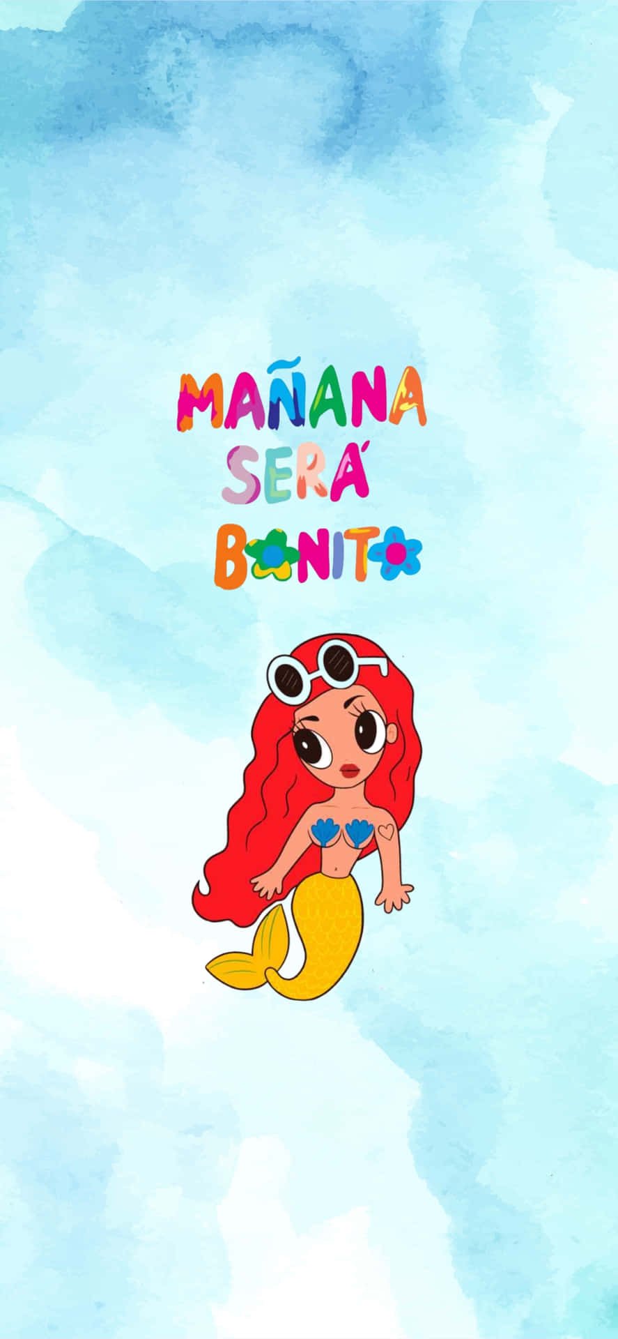 Manana Sera Bonito Mermaid Poster Wallpaper