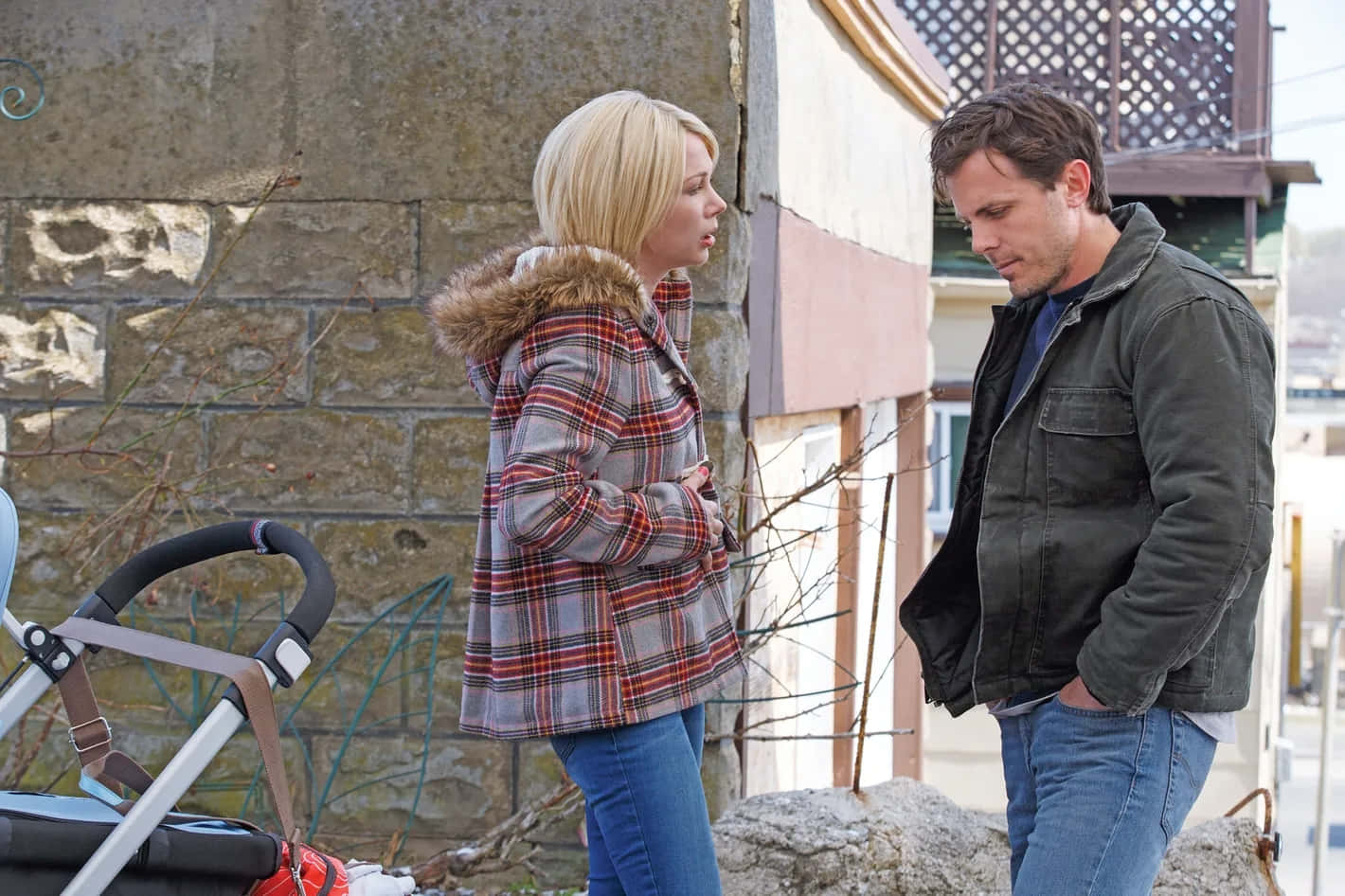 Scène De Conversation À Manchester By The Sea Fond d'écran