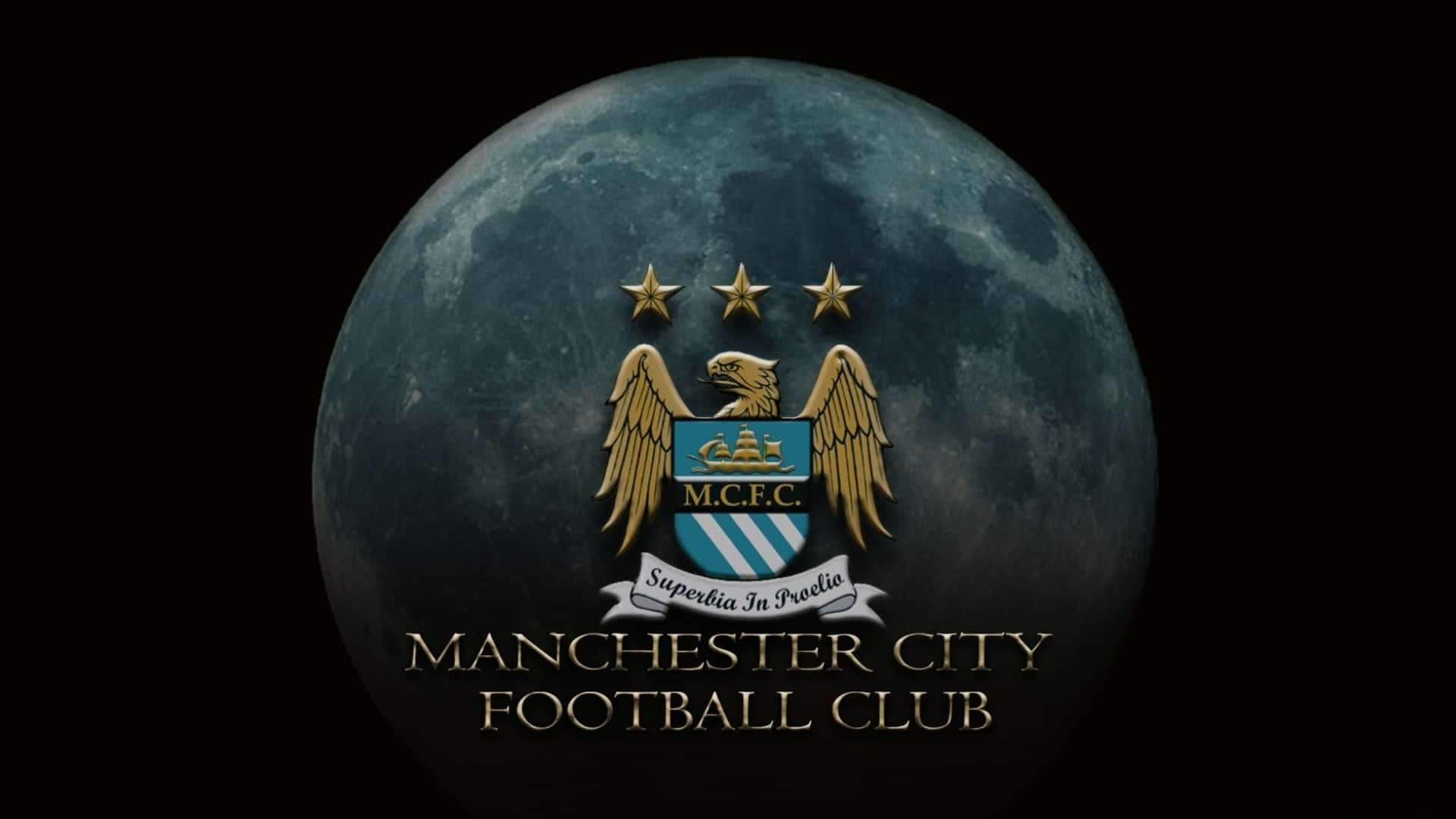 Manchester City With Planet Iphone Wallpaper