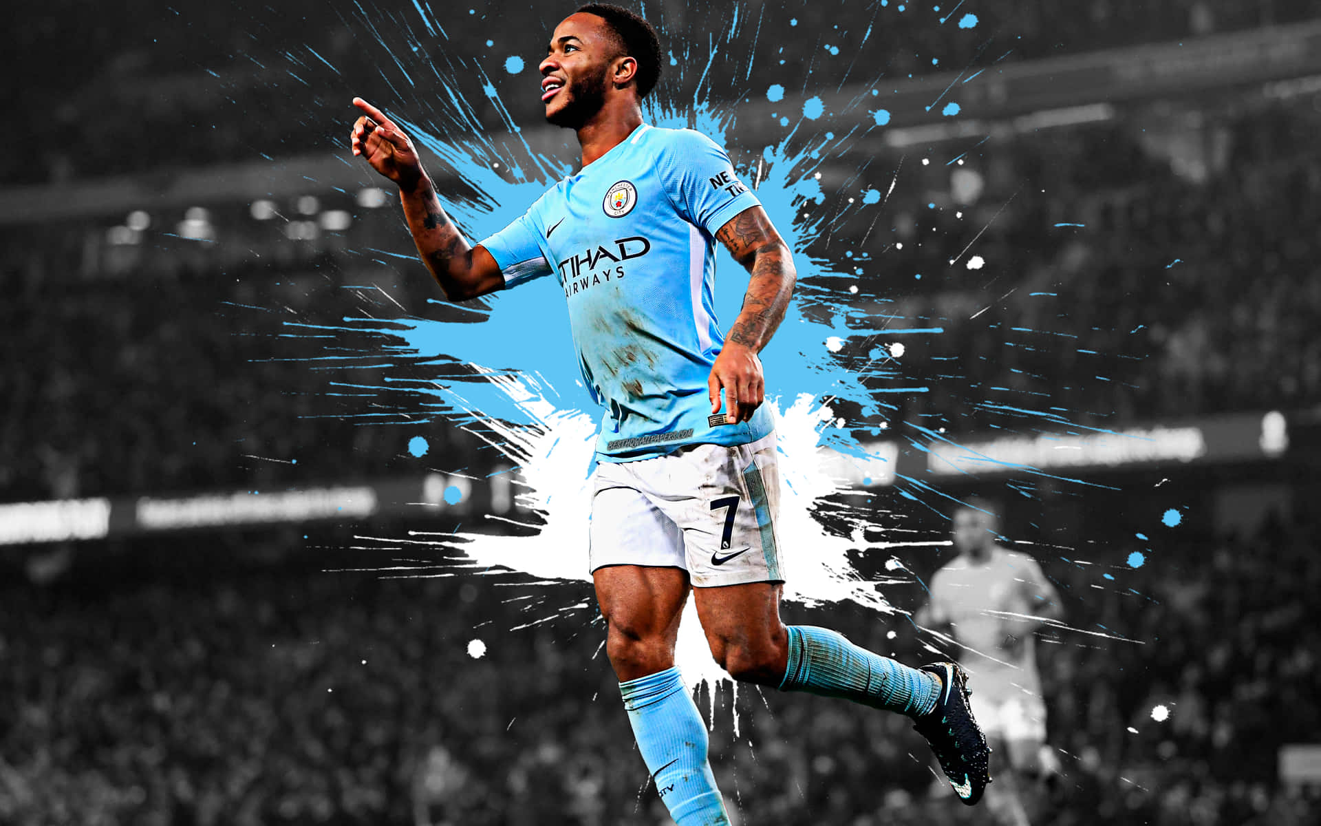 Manchester City Pointing Iphone Wallpaper