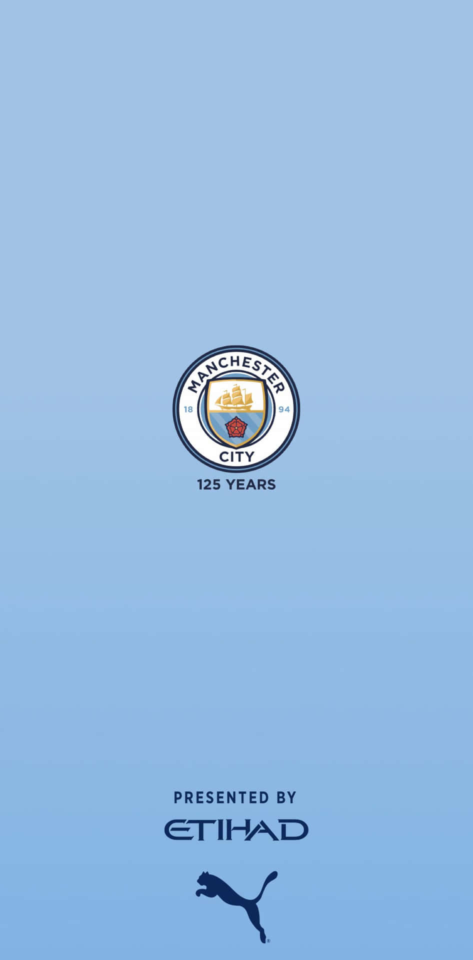 The perfect accessory for a true Manchester City Football enthusiast - an official Manchester City iPhone Wallpaper