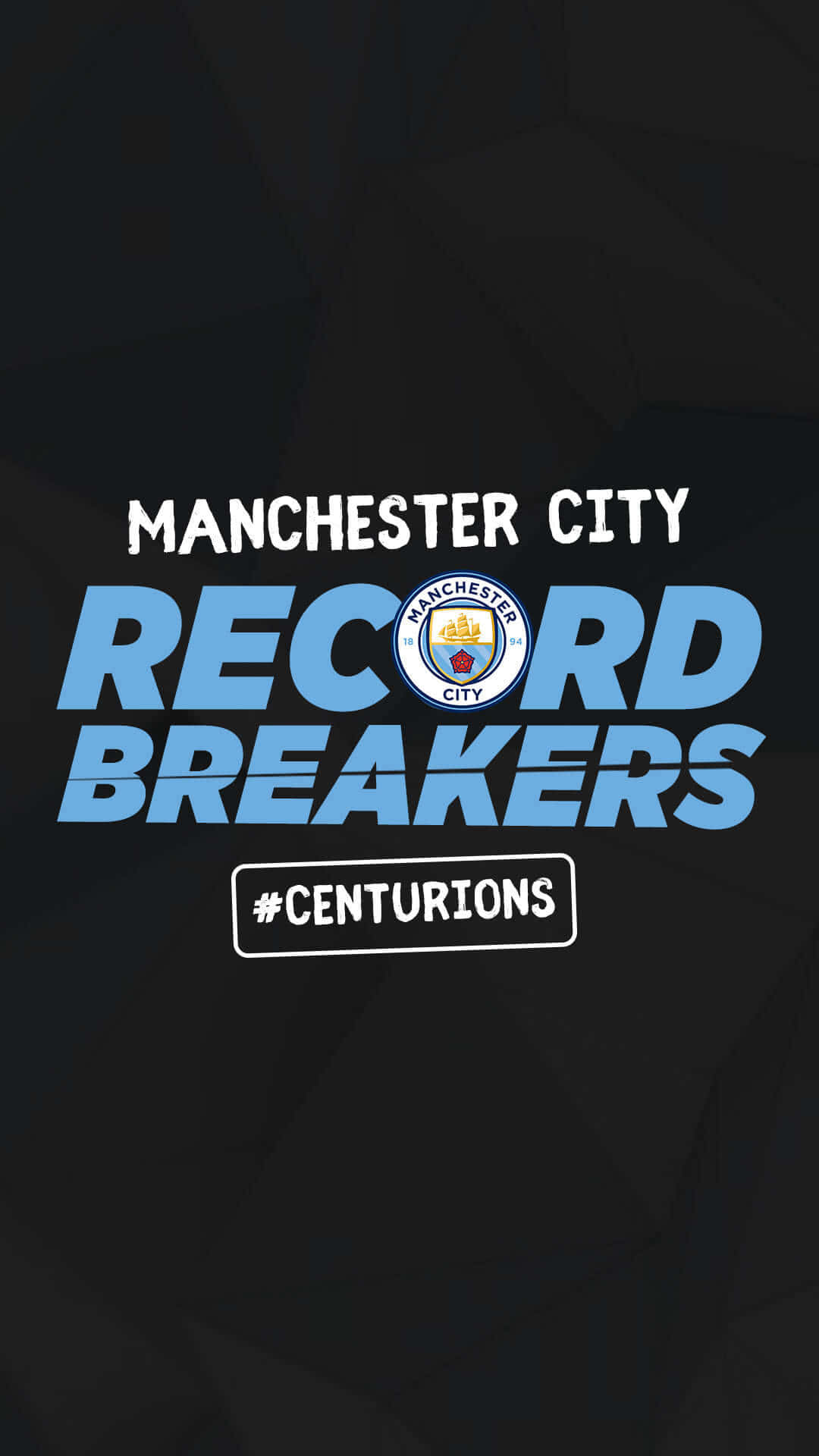 Keep Up To Date with Manchester City on Your iPhone Wallpaper