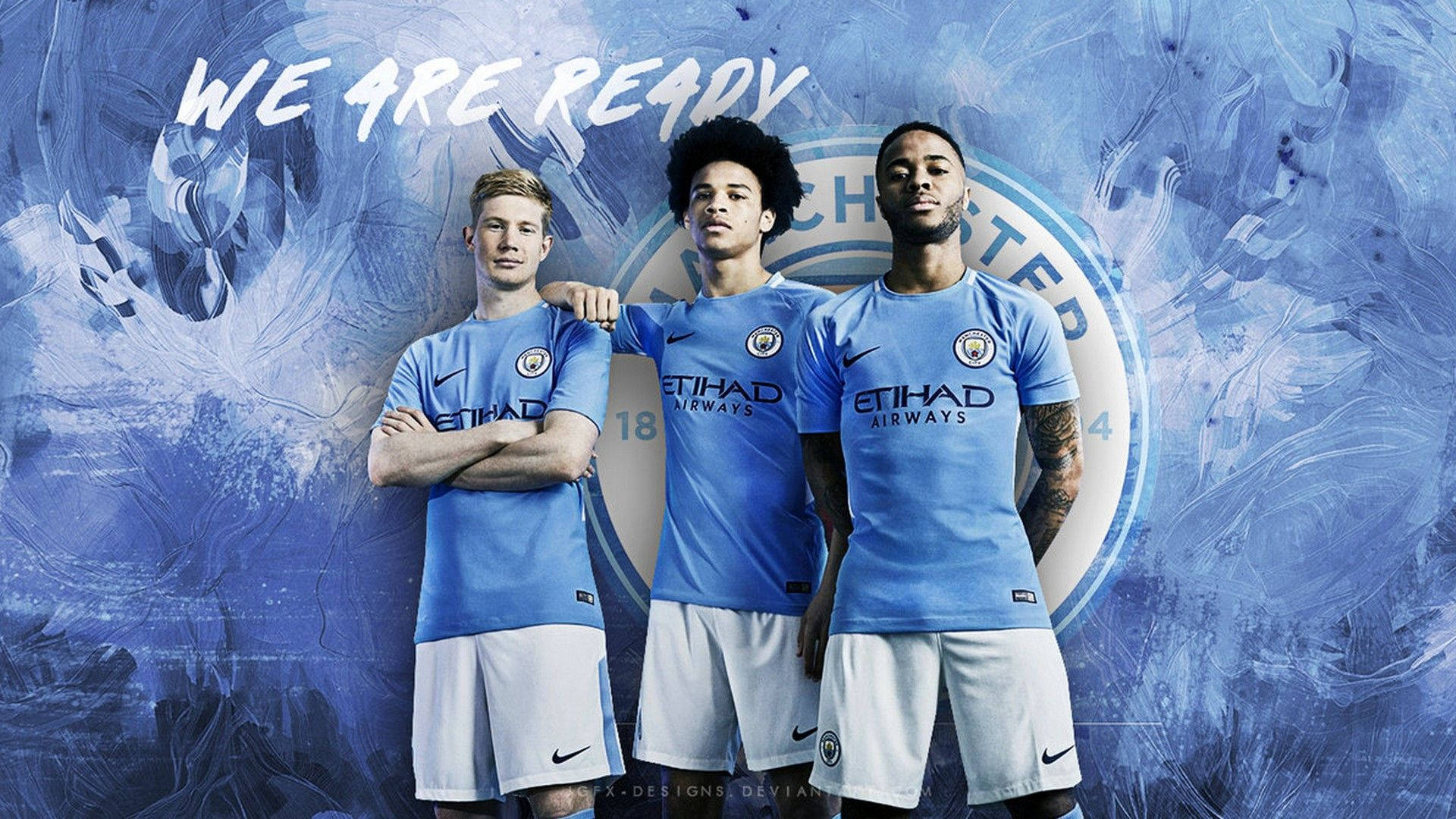 Manchester City We Are Ready Wallpaper