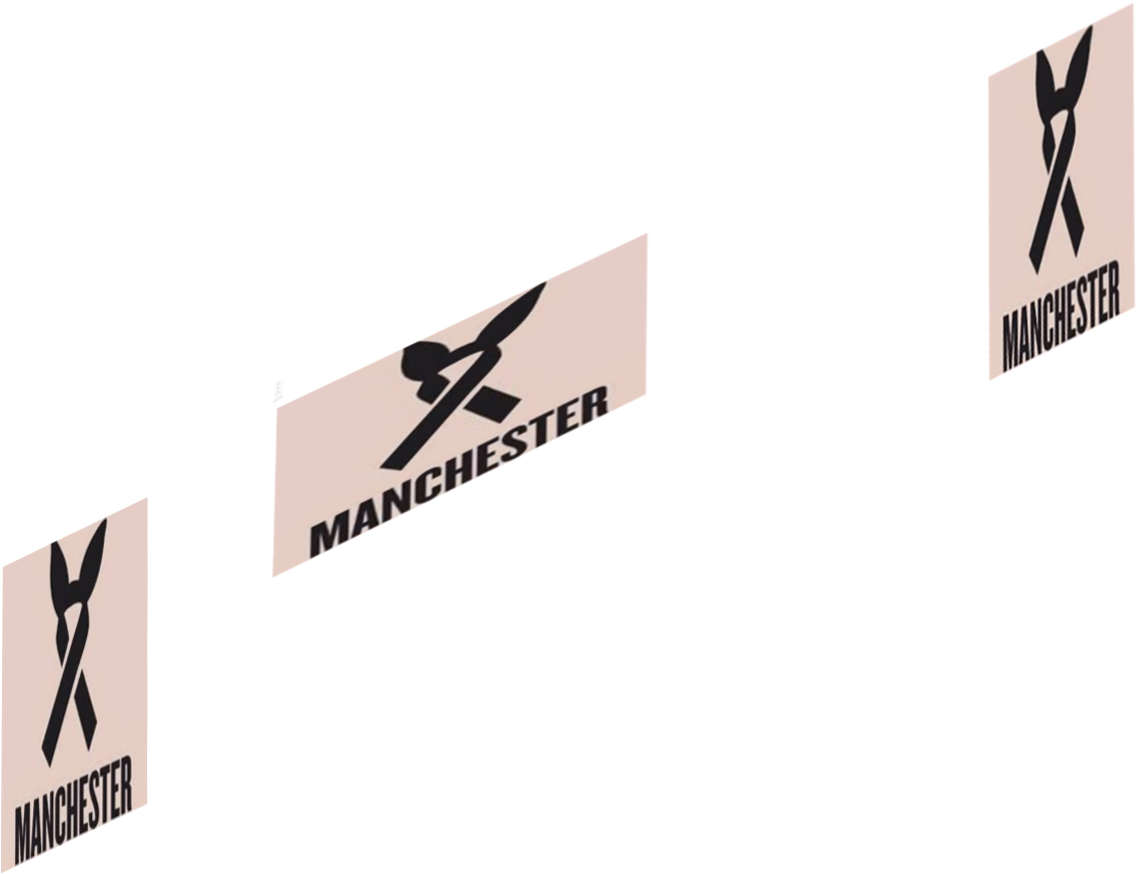 Manchester Scissors Banners PNG