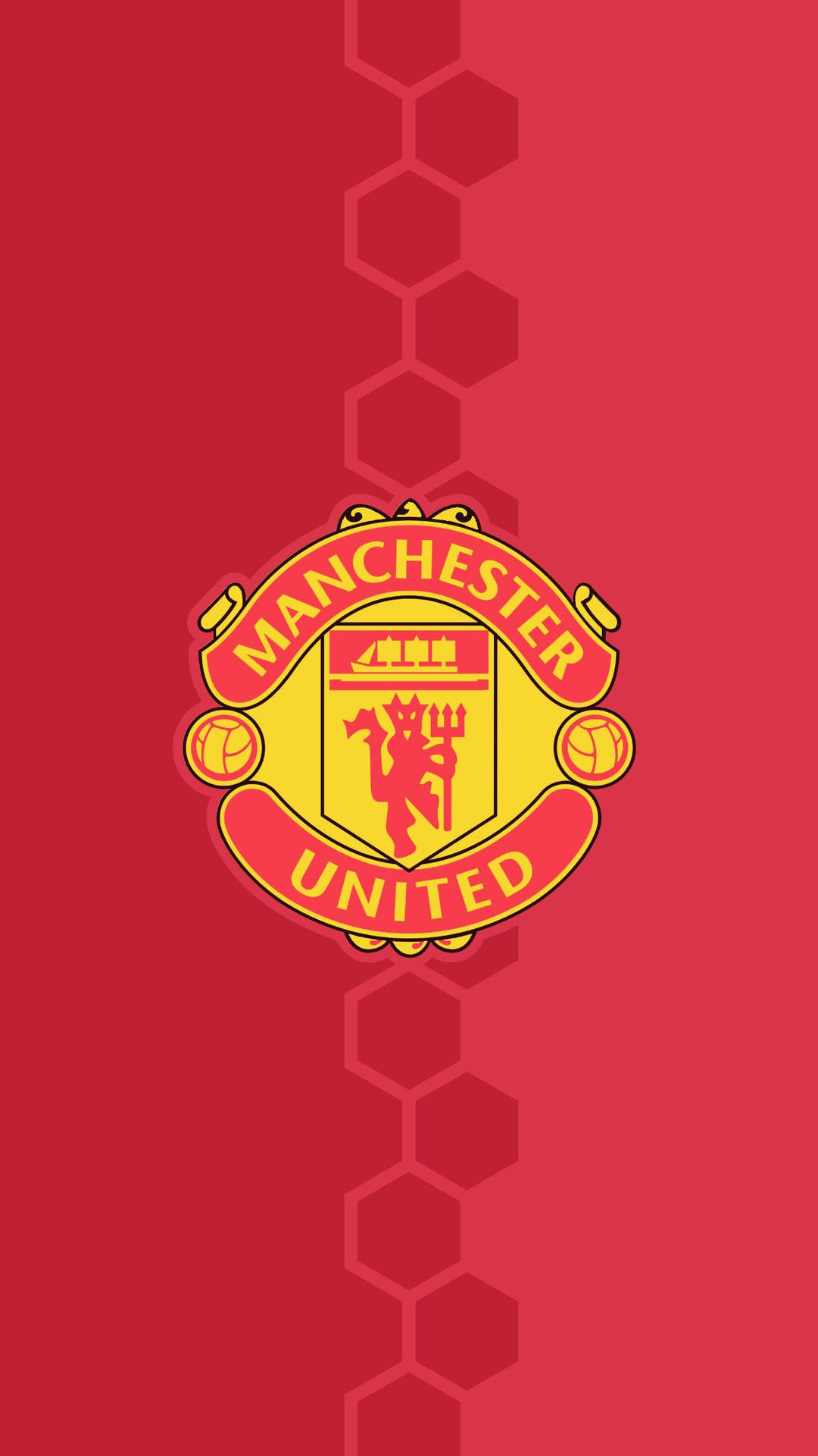 Manchester United Artwork Iphone Wallpaper