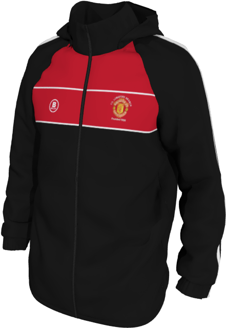 Manchester United Branded Jacket Design PNG
