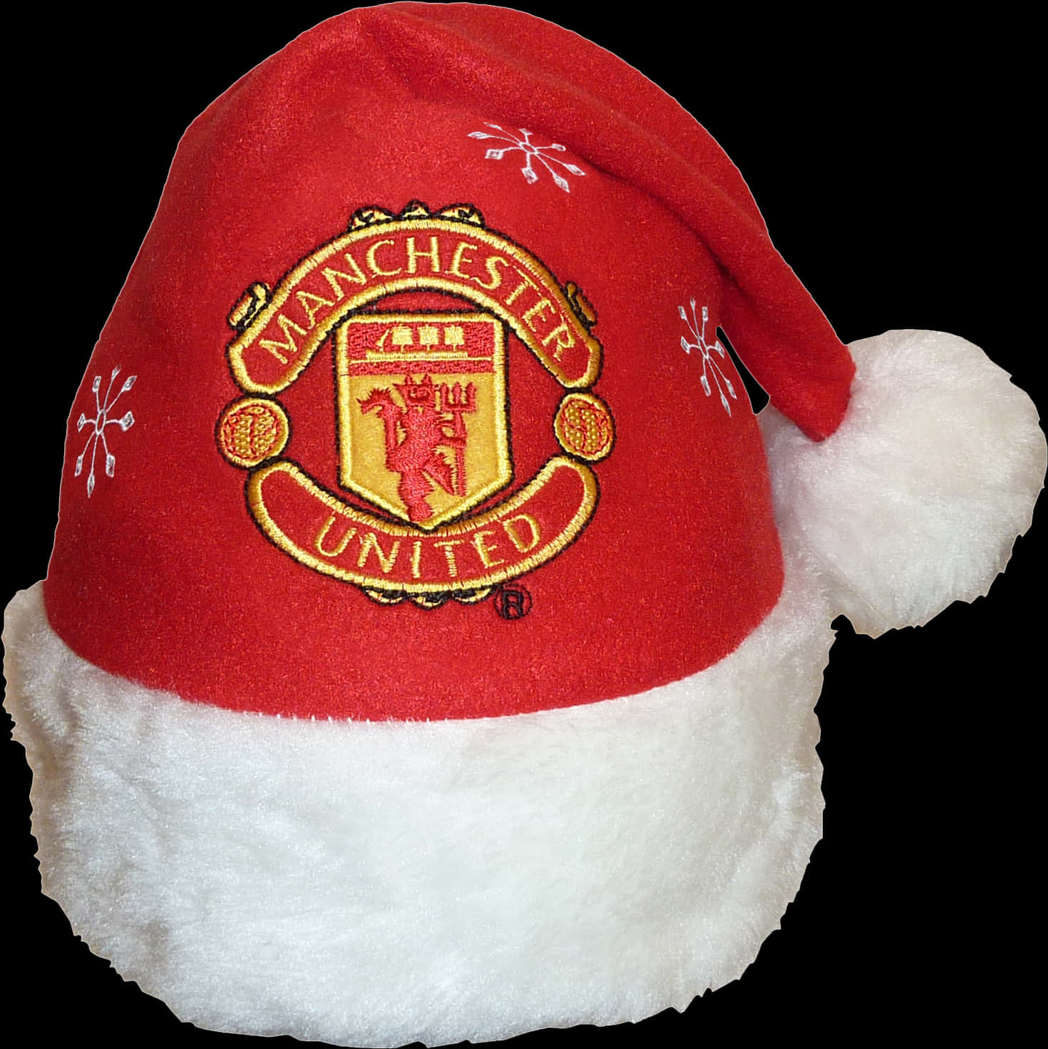 Manchester United Christmas Hat PNG