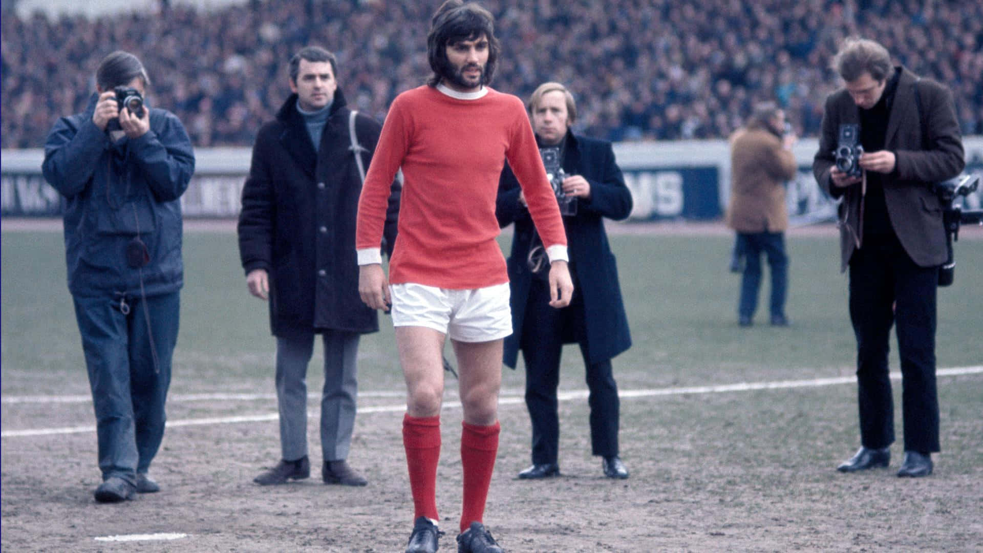 Manchester United Football Player George Best Wallpaper