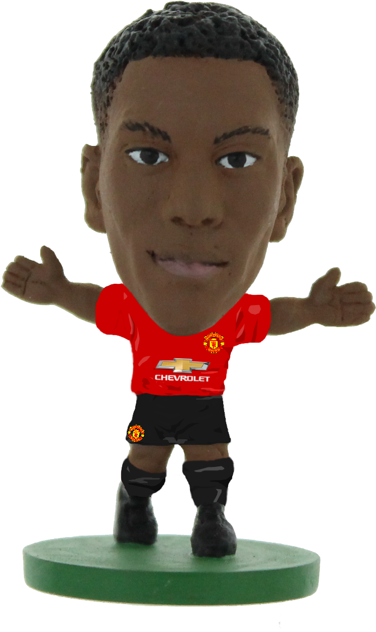 Manchester United Footballer Bobblehead PNG