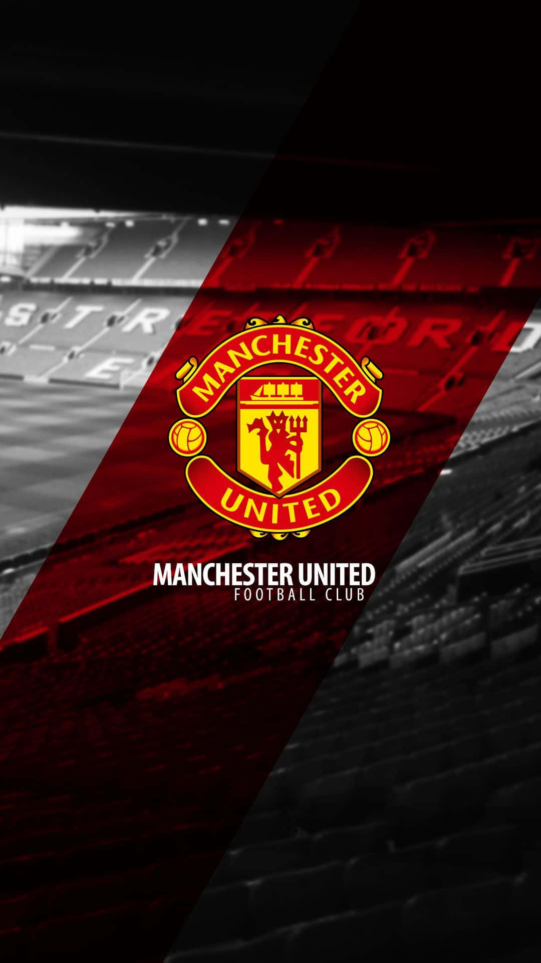 Show your support and download a special Manchester United iphone wallpaper. Wallpaper