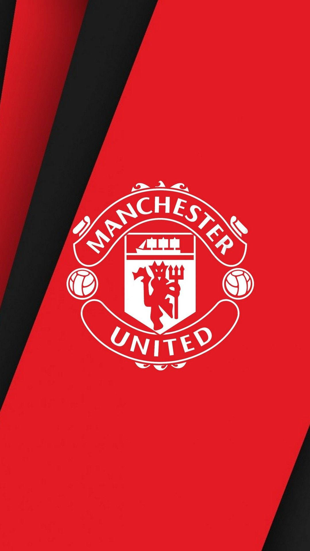 Manchester United Logo Black And Red