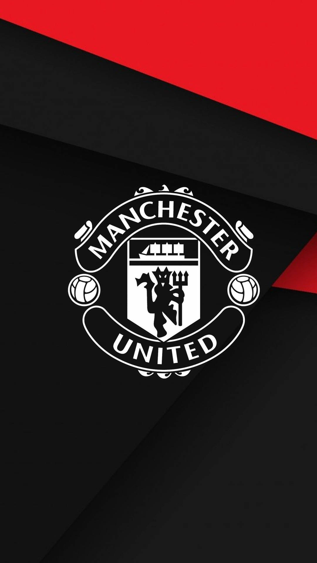 Manchester United Logo In Black