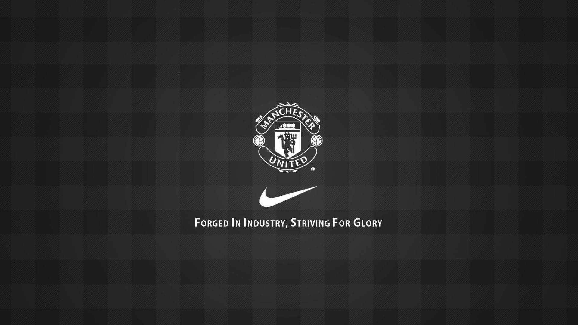 Manchester United Logo With Nike