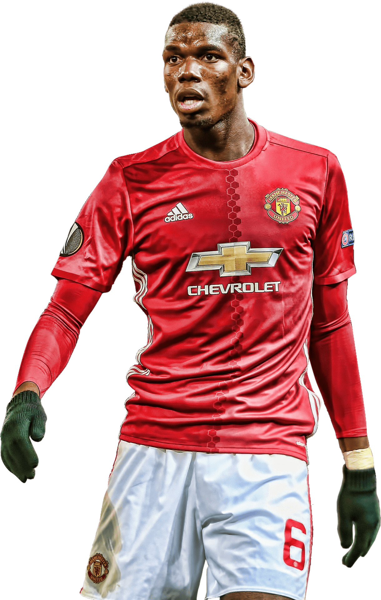 Manchester United Midfielder Action Pose PNG