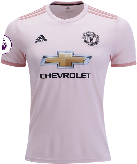 Manchester United Pink Jersey Adidas Chevrolet Sponsor PNG