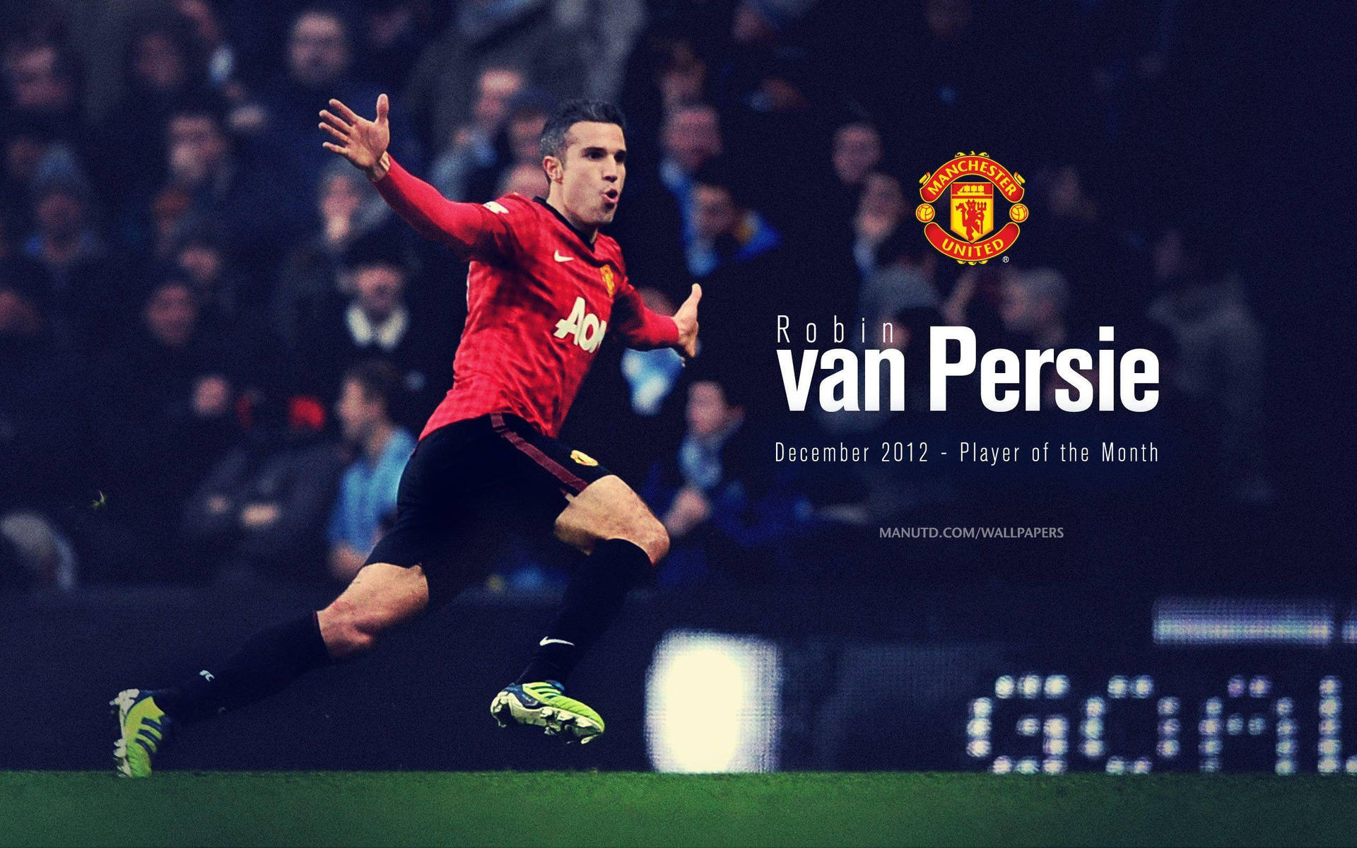 Manchester United Players Spotlight: Robin Van Persie Background