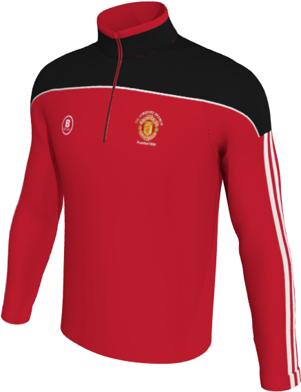 Manchester United Red Training Top PNG