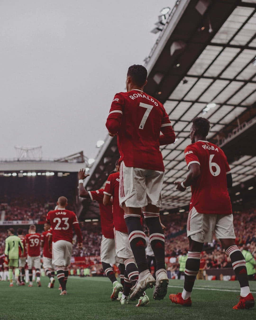 Manchester United Team Voted Most Valuable Football Franchise Wallpaper