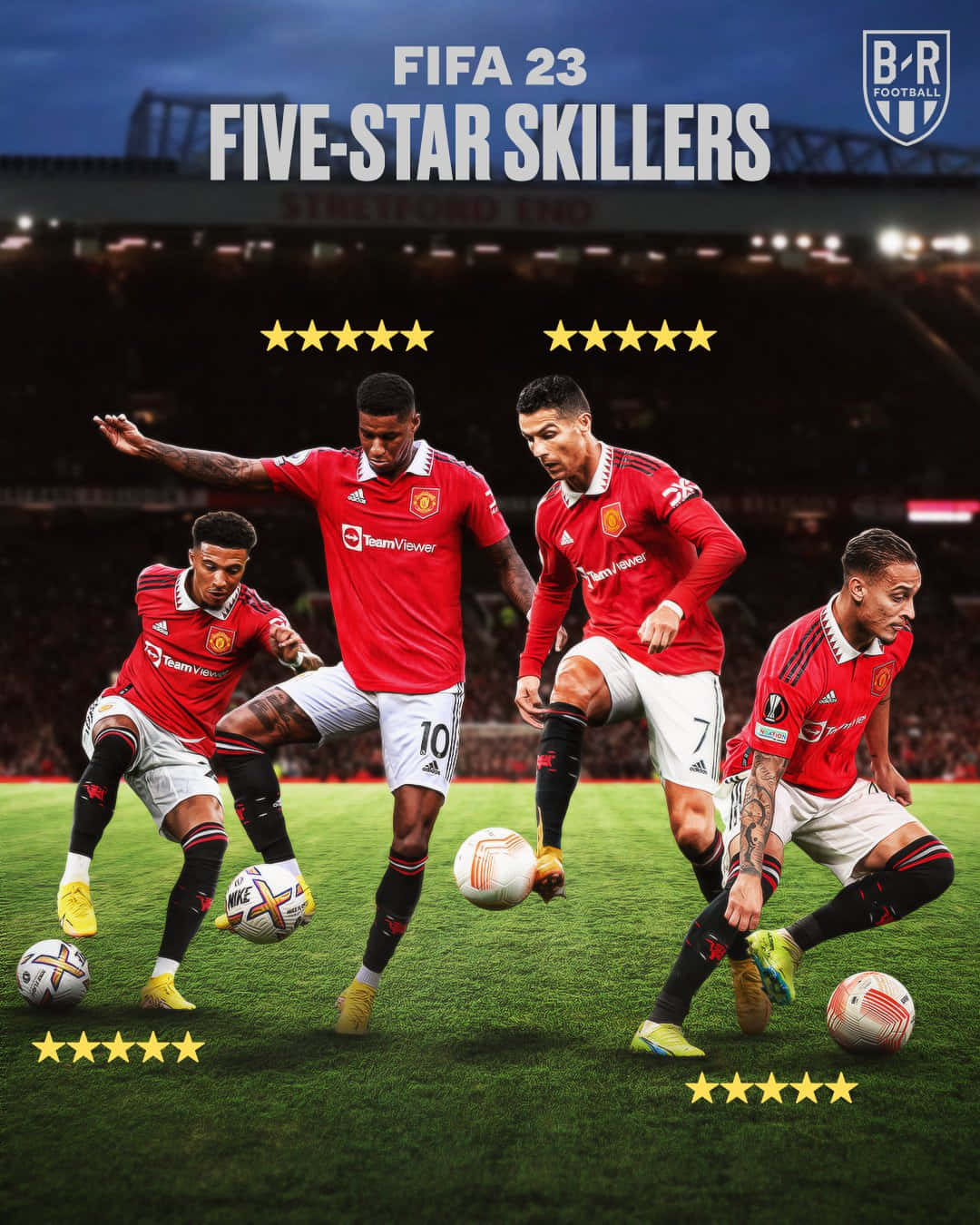 Manchester United Team Skillers Wallpaper