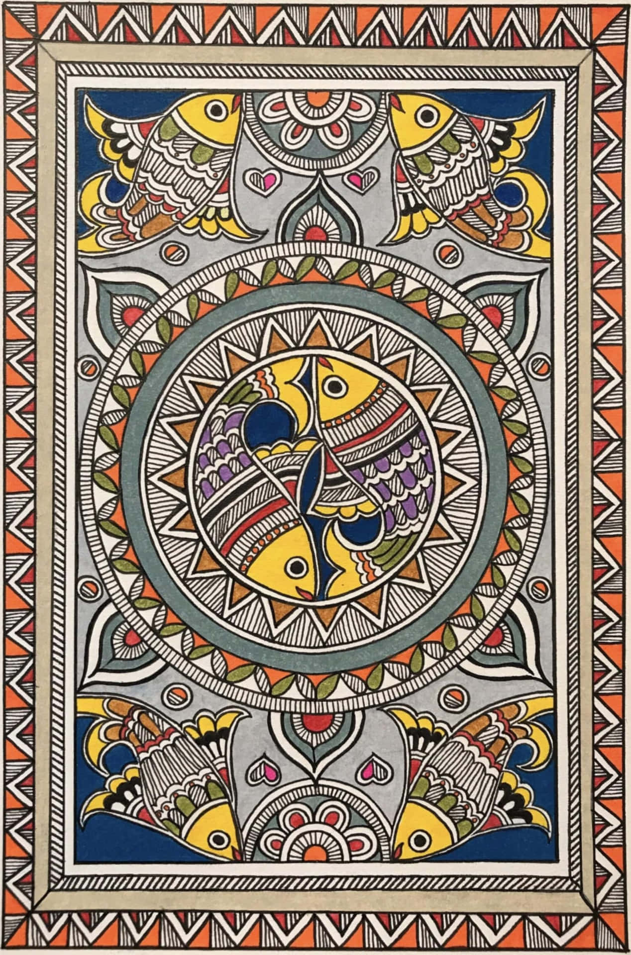 Fish Mandala Art Pattern Picture