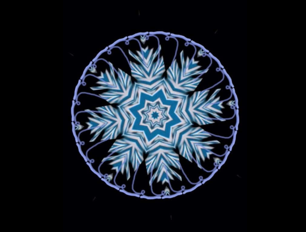 Enlivlig Mandala Som Ger Skönhet Och Harmoni Till Ditt Hem