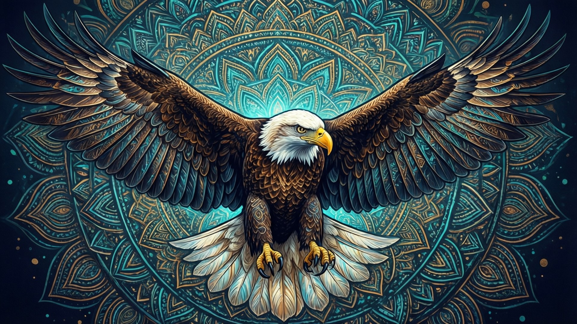 Mandala Eagle Taustakuvat