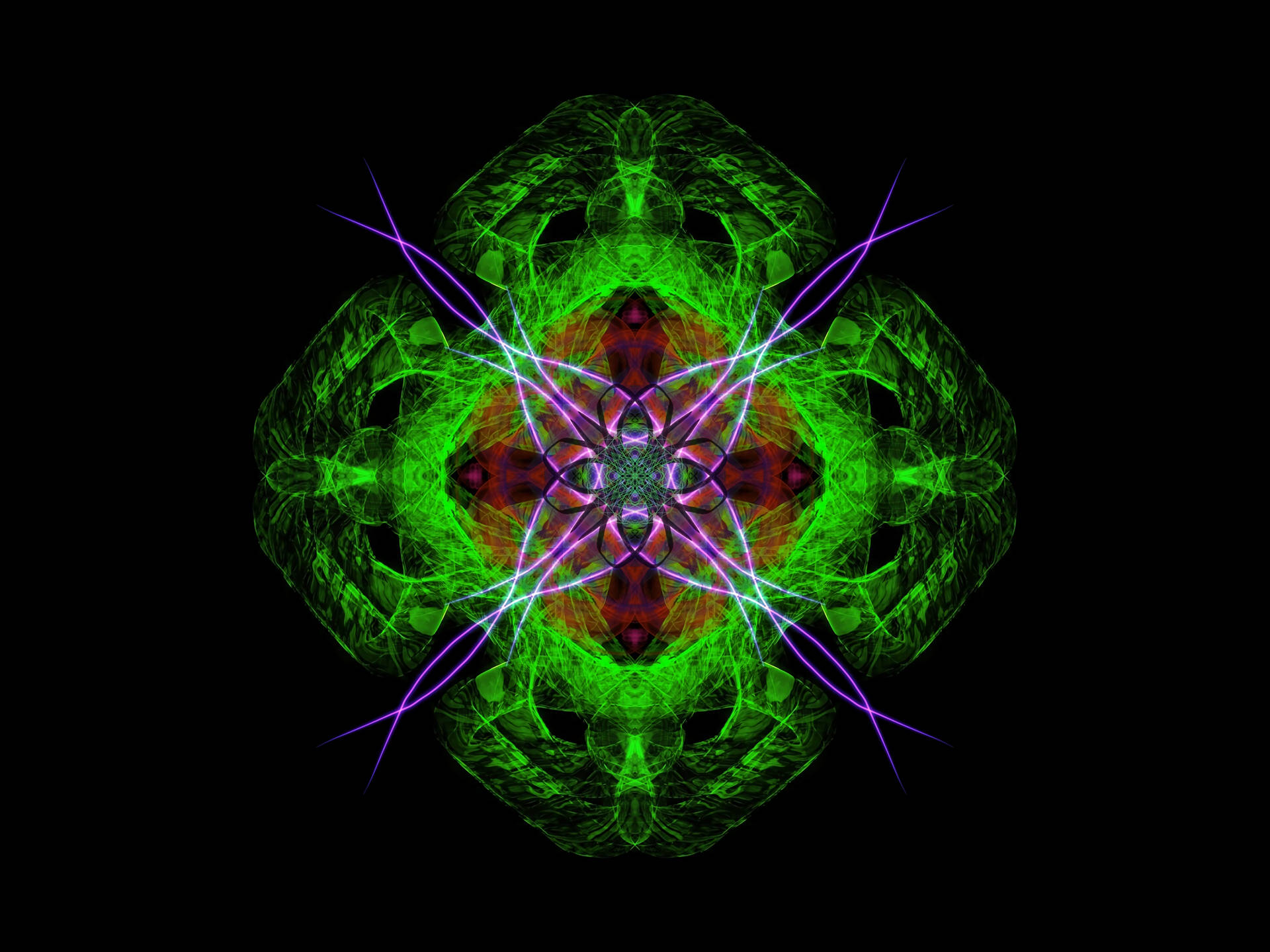 Mandala Fractal Pattern