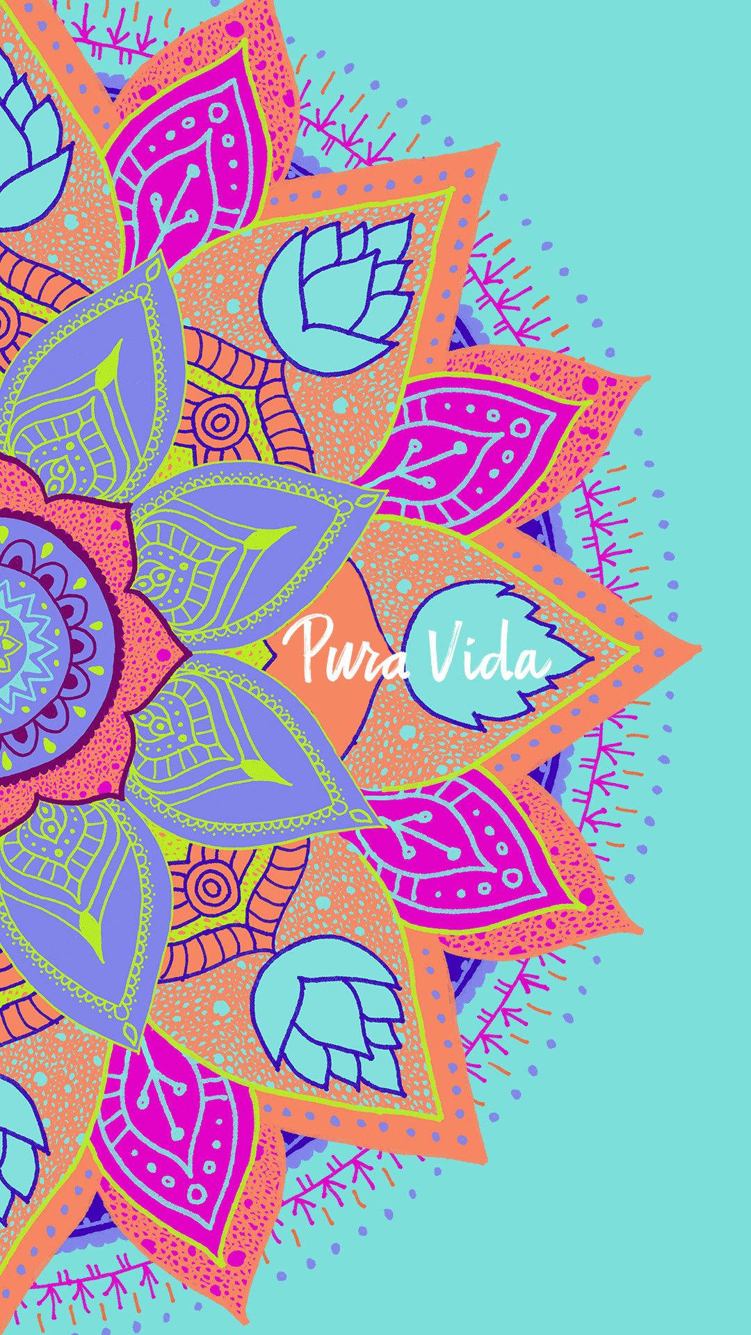 Mandala In Bright Pastel