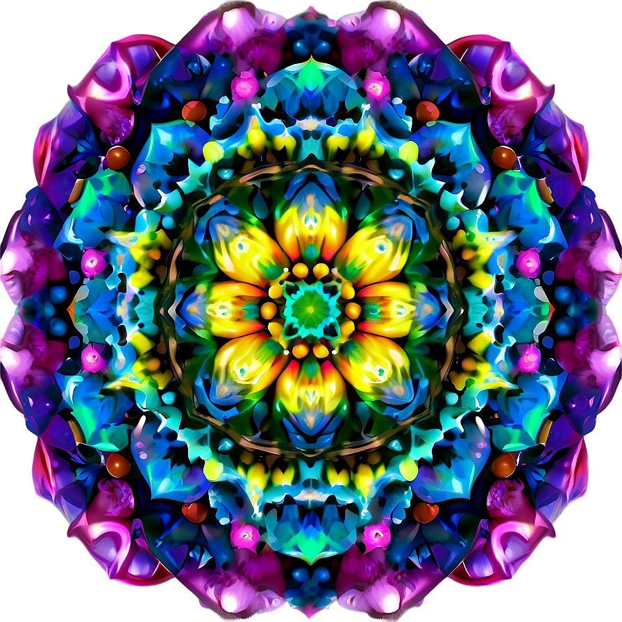 Mandala Kaleidoscope Png Tqb PNG