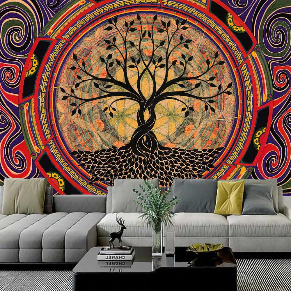 Verschöneredein Zuhause Mit Einem Mandala-design