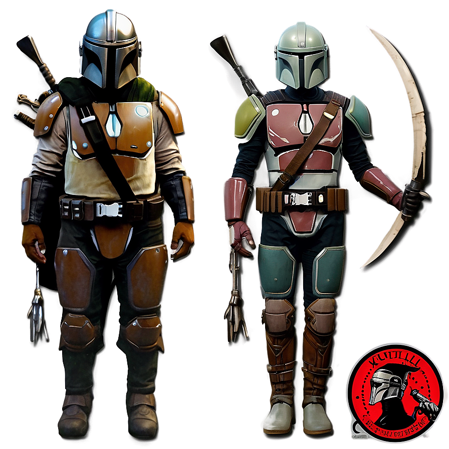 Mandalorian And Kuiil Png Nsd PNG