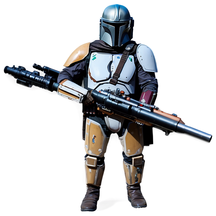 Mandalorian And Speeder Bike Png Fvs PNG