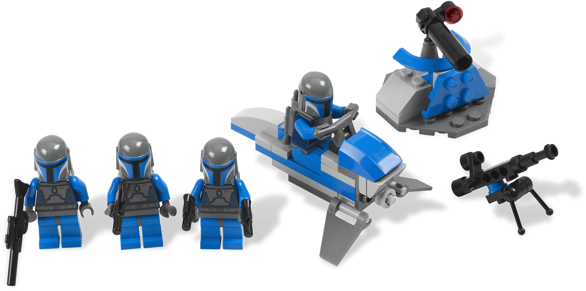 Mandalorian Lego Minisand Vehicles PNG