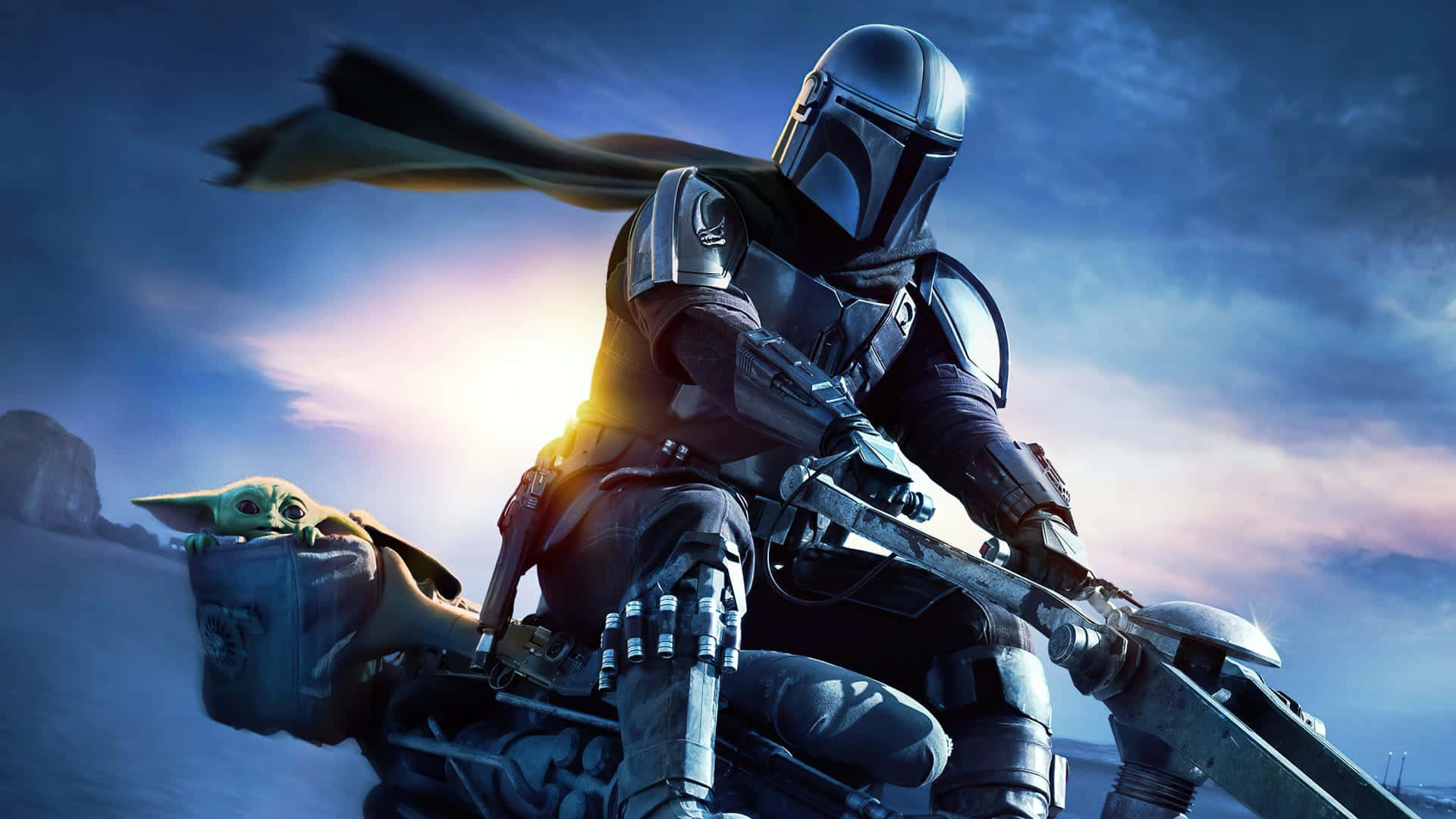 Battle for the future with Mandalorian PC Wallpaper