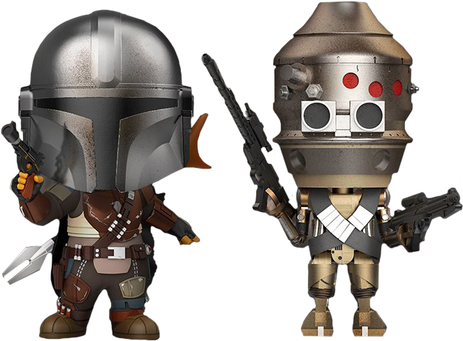 Mandalorianand I G11 Funko Pop Figures PNG