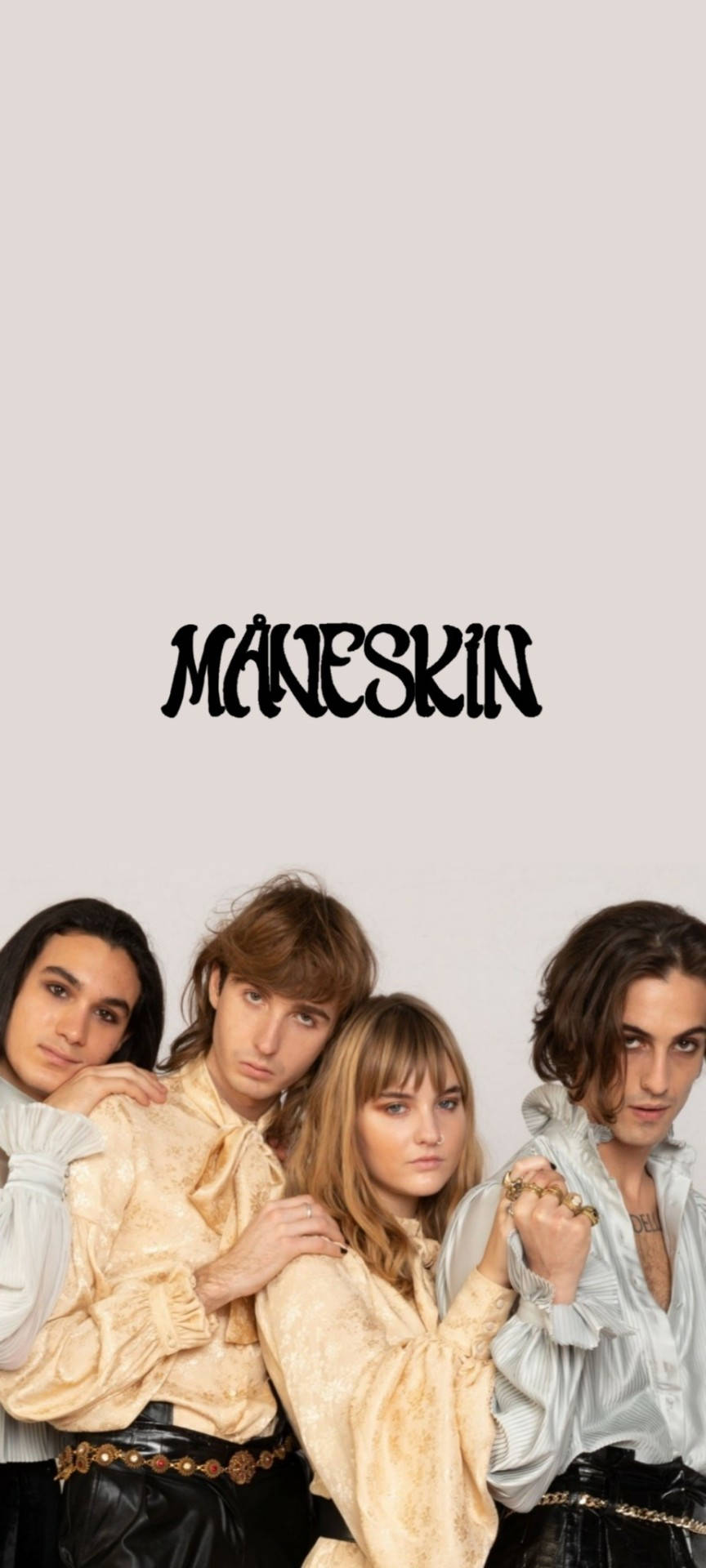Maneskin Matching Pair Of Outfit Background