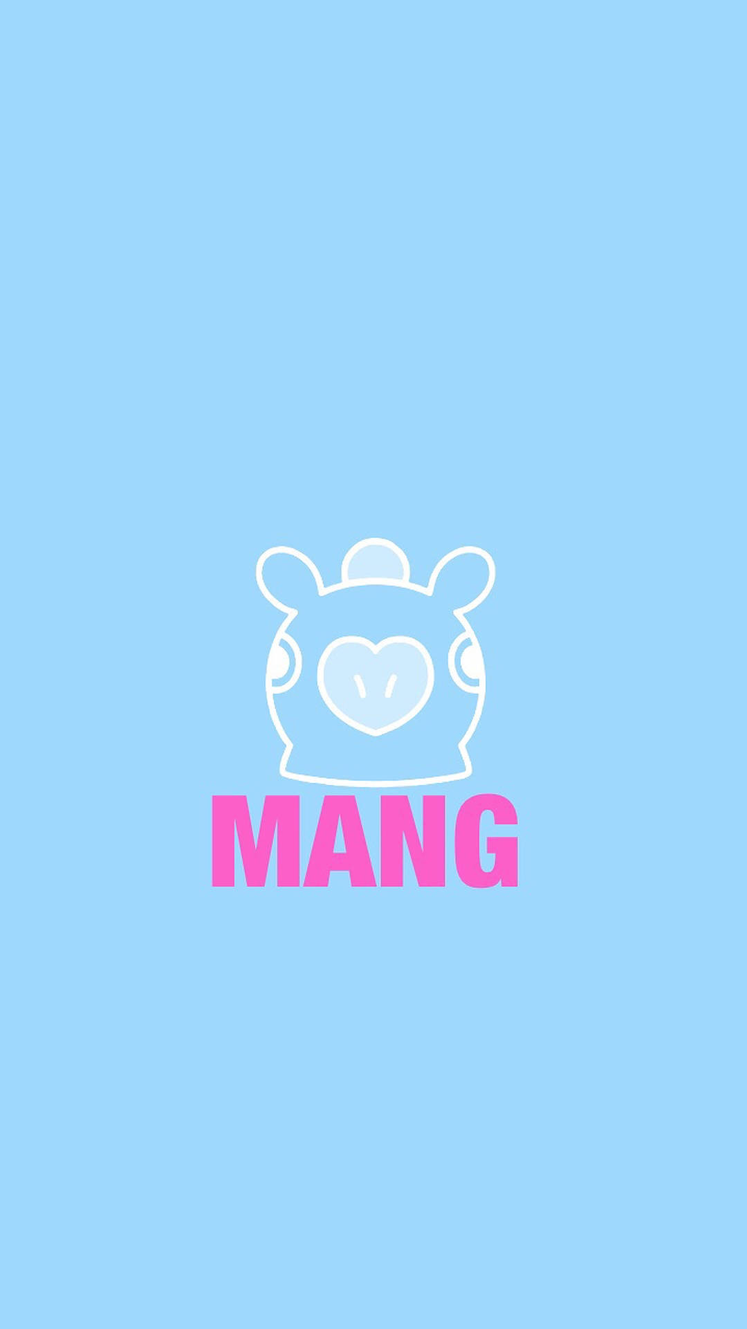 Mangbt21 Silhouette Would Be Translated To Mang Bt21 Silhuett In Swedish. Wallpaper