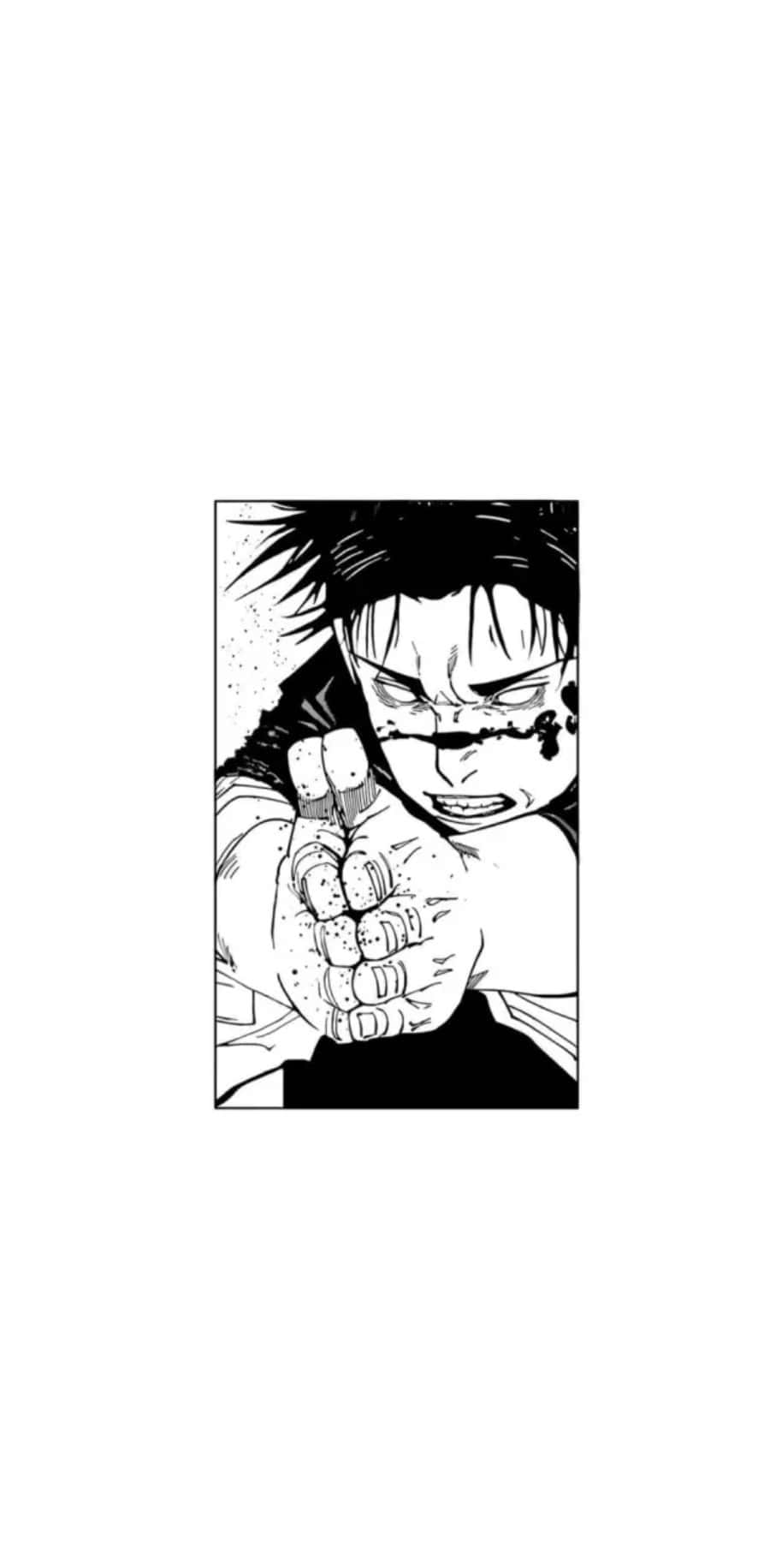Manga Character Intense Gesture.jpg Wallpaper