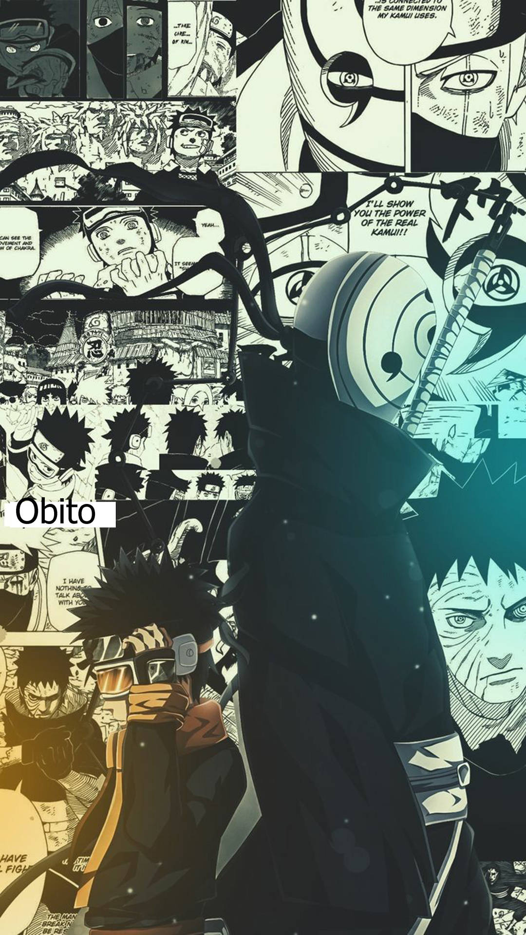 Manga Obito Uchiha 4k Wallpaper