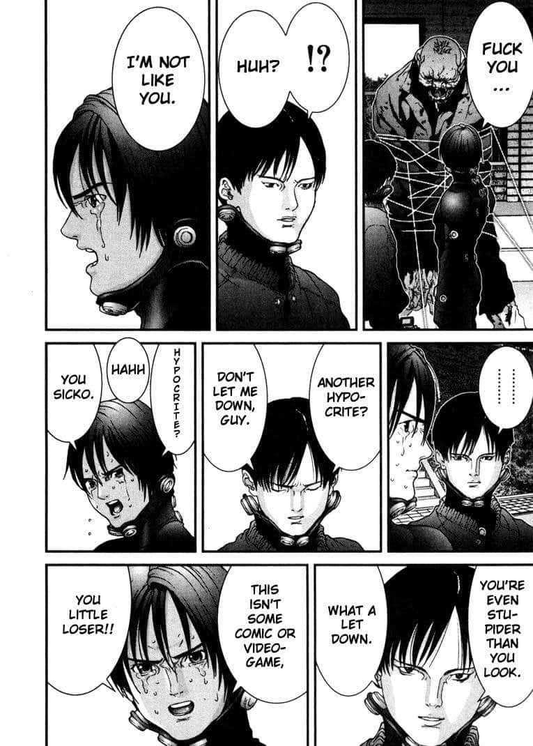 Manga Page Confrontation Wallpaper