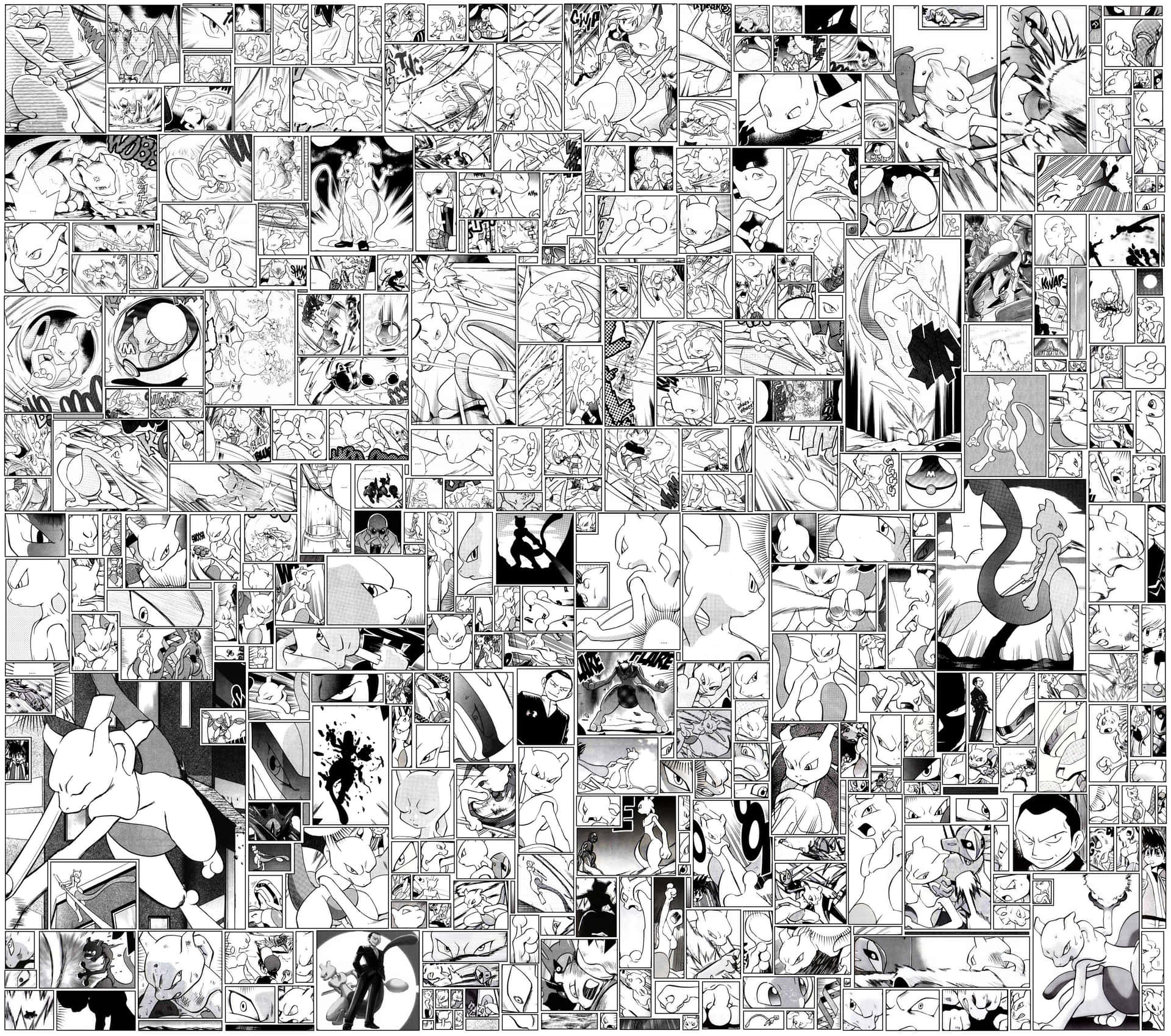 Entdeckedie Welt Von Manga-seiten. Wallpaper