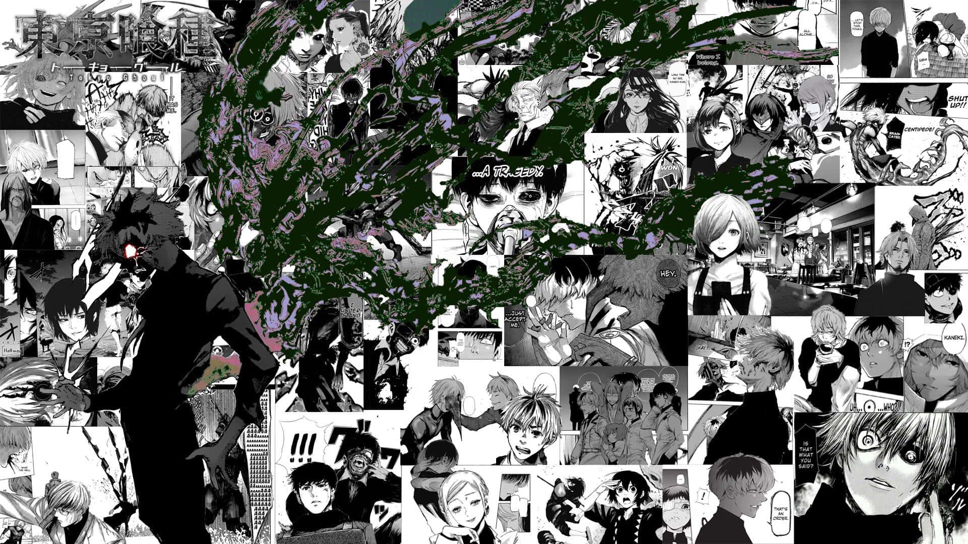 Detailed illustration of a vibrant Manga Panel